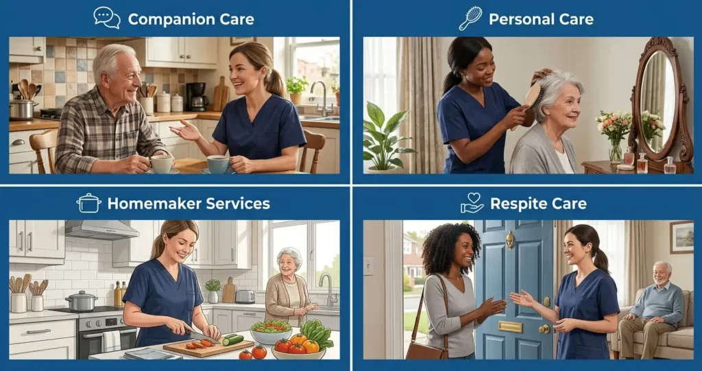Affordable In-Home Senior Care Services We Offer
