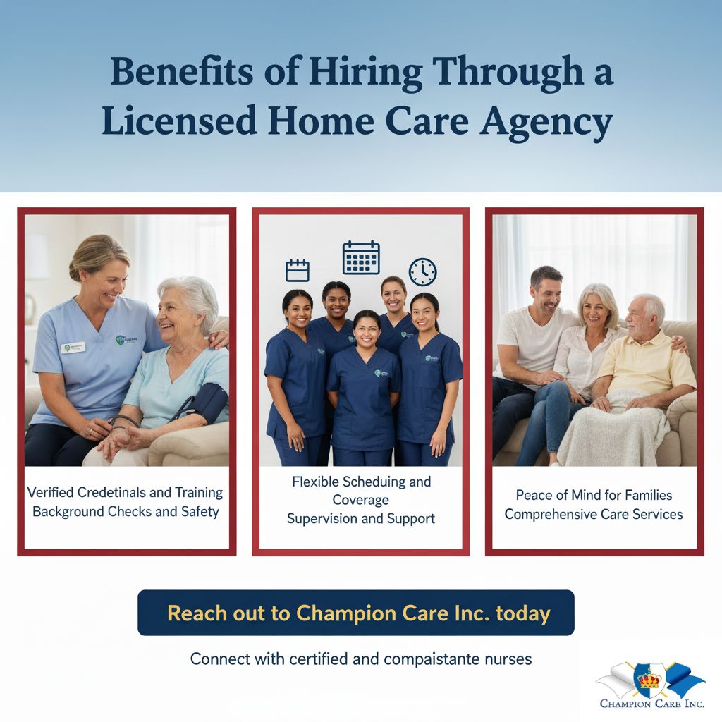 Benefits of Hiring Through a Licensed Home Care Agency 
