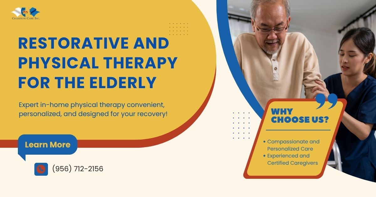 Restorative and Physical Therapy for the Elderly