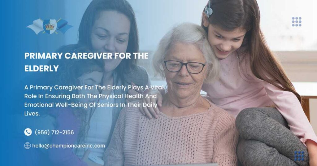 Primary Caregiver for the Elderly