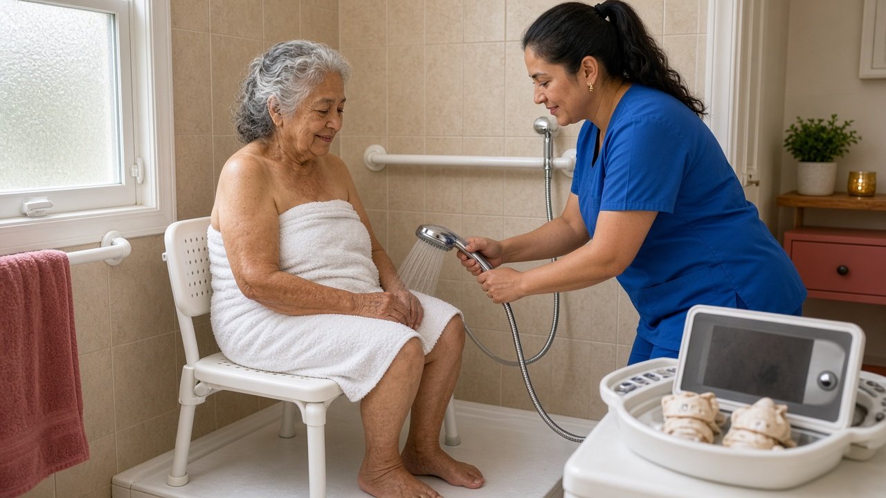 Bathing Assistance for Seniors in Laredo